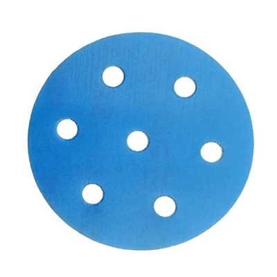 Blaue Film-Schleifscheibe